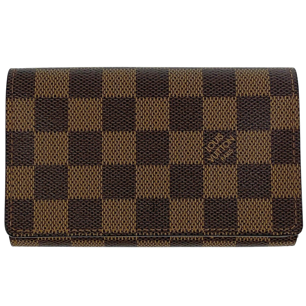 Louis Vuitton Portefeuille Tresor Bi fold Wallet Damier Brown